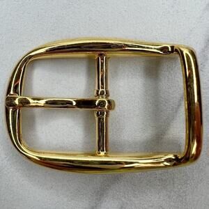 Vintage Gold Tone Simple Basic Belt Buckle for up to 1 Inch Belt